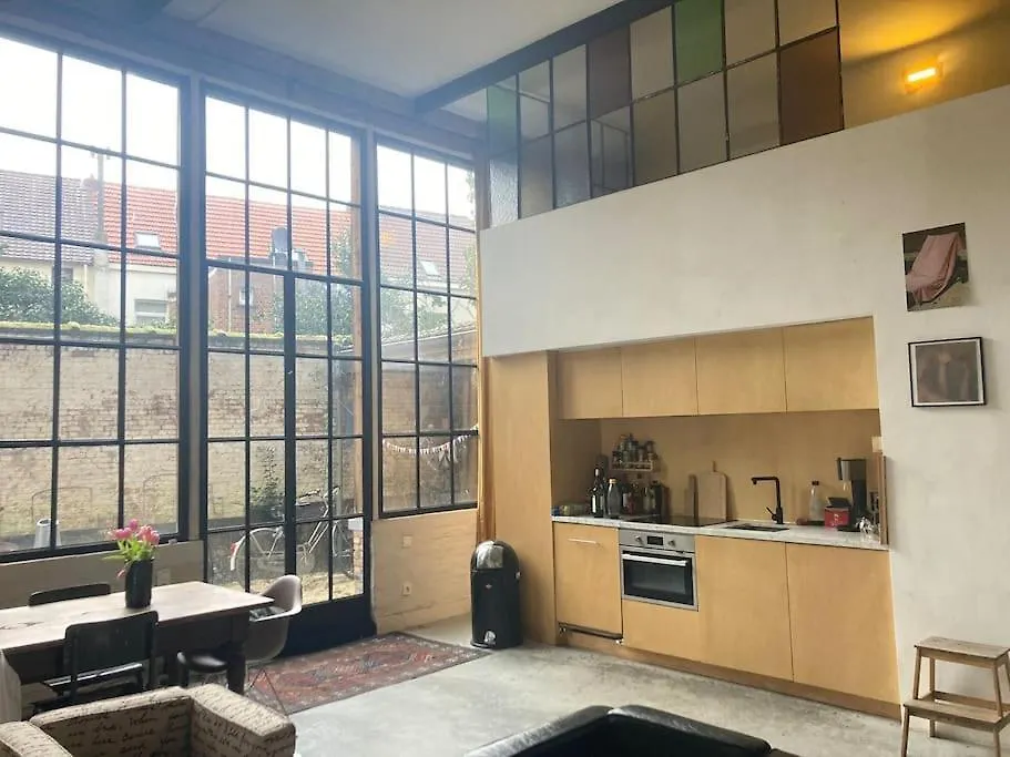 Antwerp Loft -Art And Chill- Parking Available Appartement
